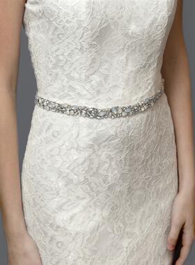 Silver and Opal Belt