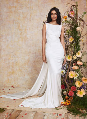 Theia Couture Cerise Wedding Dress