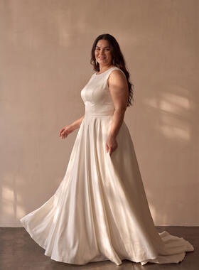 Makerry Lavender Wedding Dress