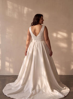 Makerry Lavender Wedding Dress