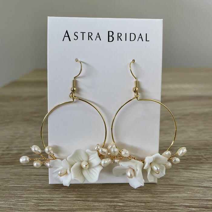 Pearl hoops