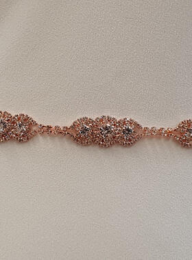 Belt - Gold diamantes