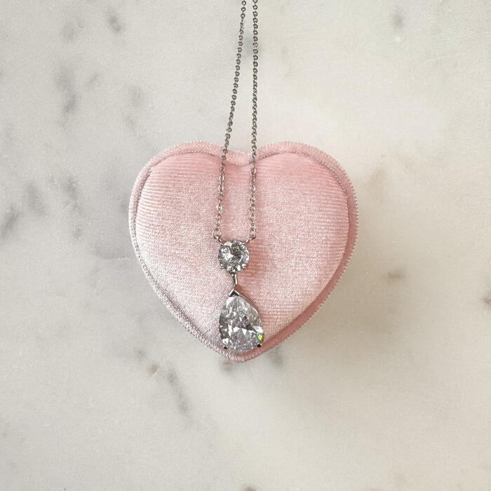 Tear drop necklace