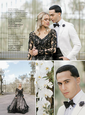 As featured in Bride and Groom Magazine
