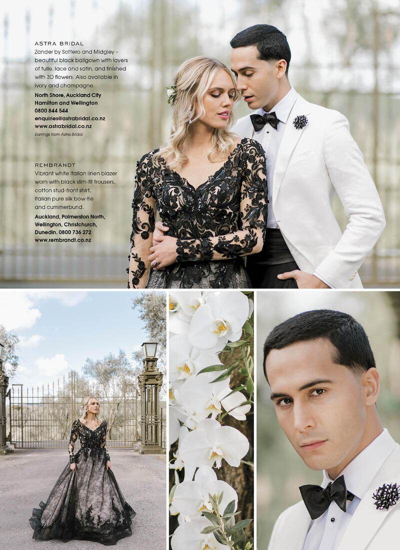 As featured in Bride and Groom Magazine